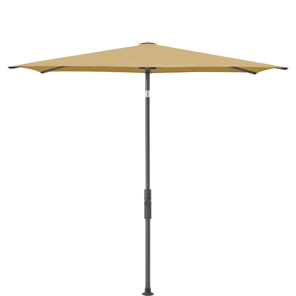 Glatz, Twist parasoll 250x200 cm anthracite Kat.5 618 Dijon