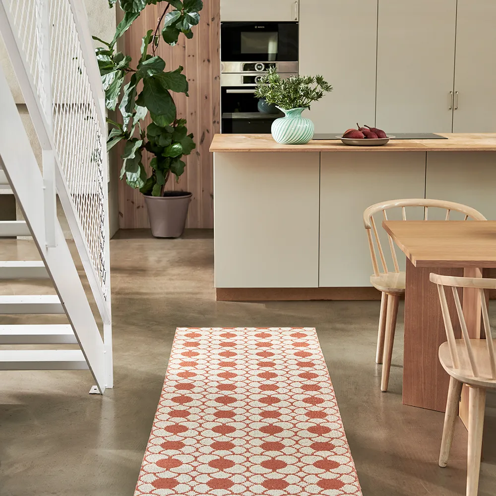 Anya matta Pale Orange/Vanilla 70 x 200 cm