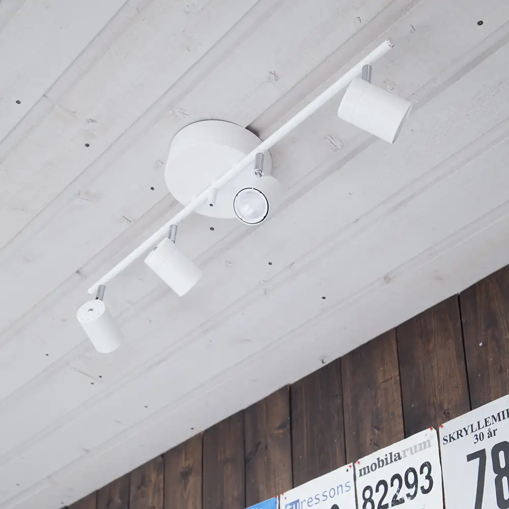 Correct takskena 4-låg Vit 