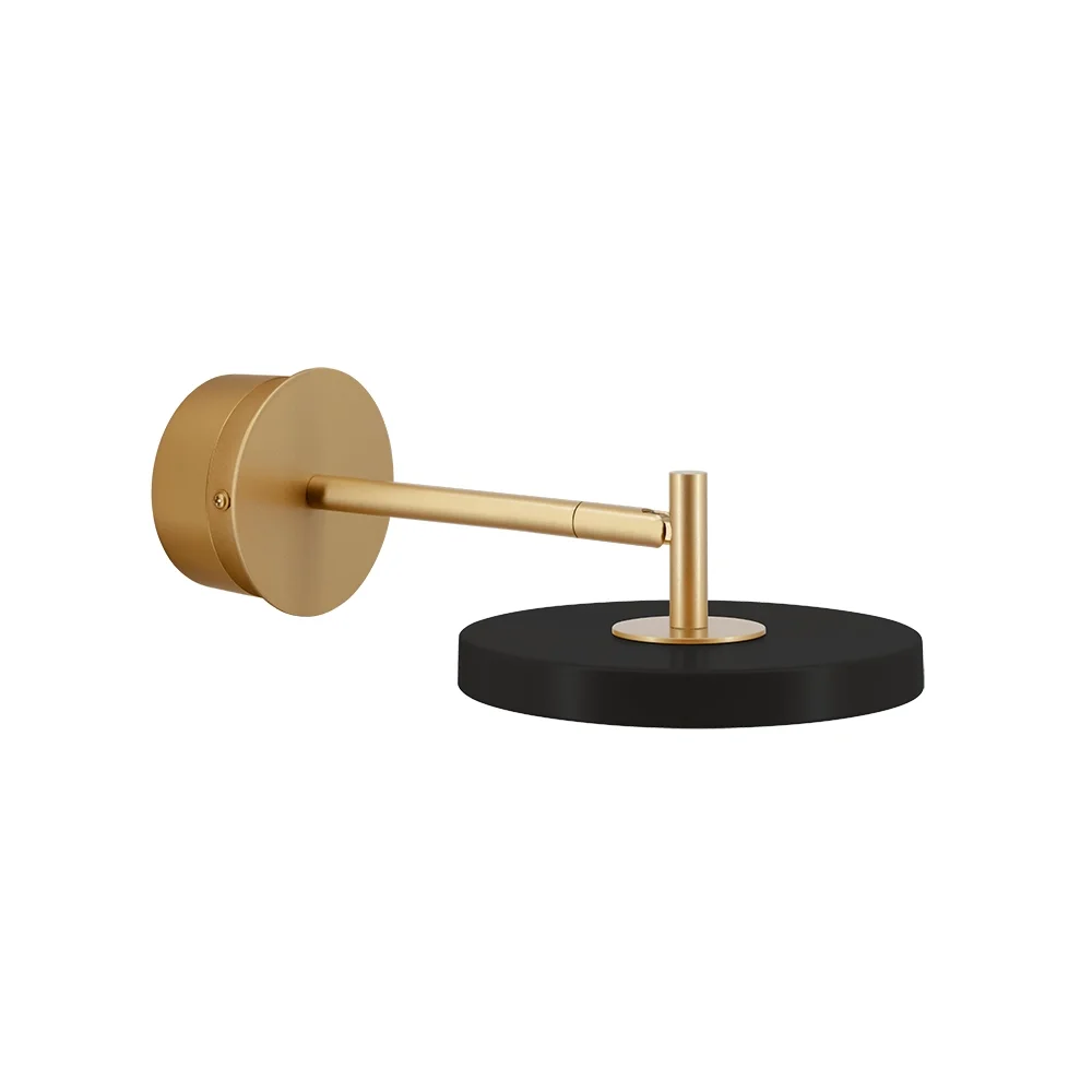 Umage, Asteria Wall Short Vägglampa Ø15 cm Black