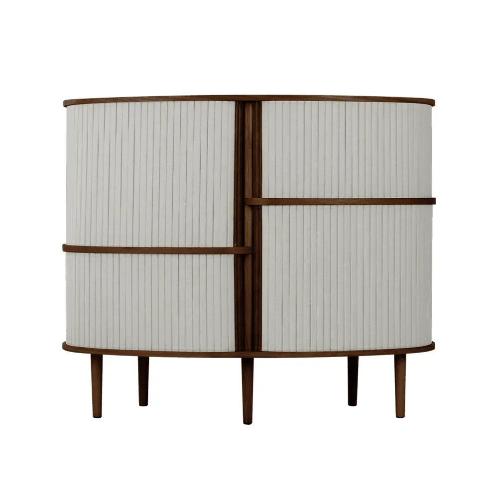 Audacious Highboard Skåp Mörk Ek/Sterling