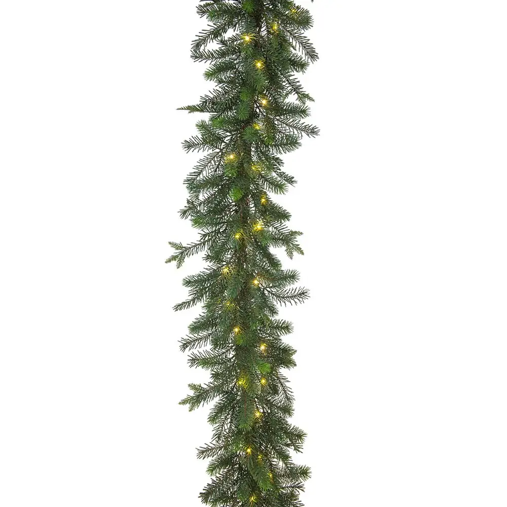 Grangirlang med ljus