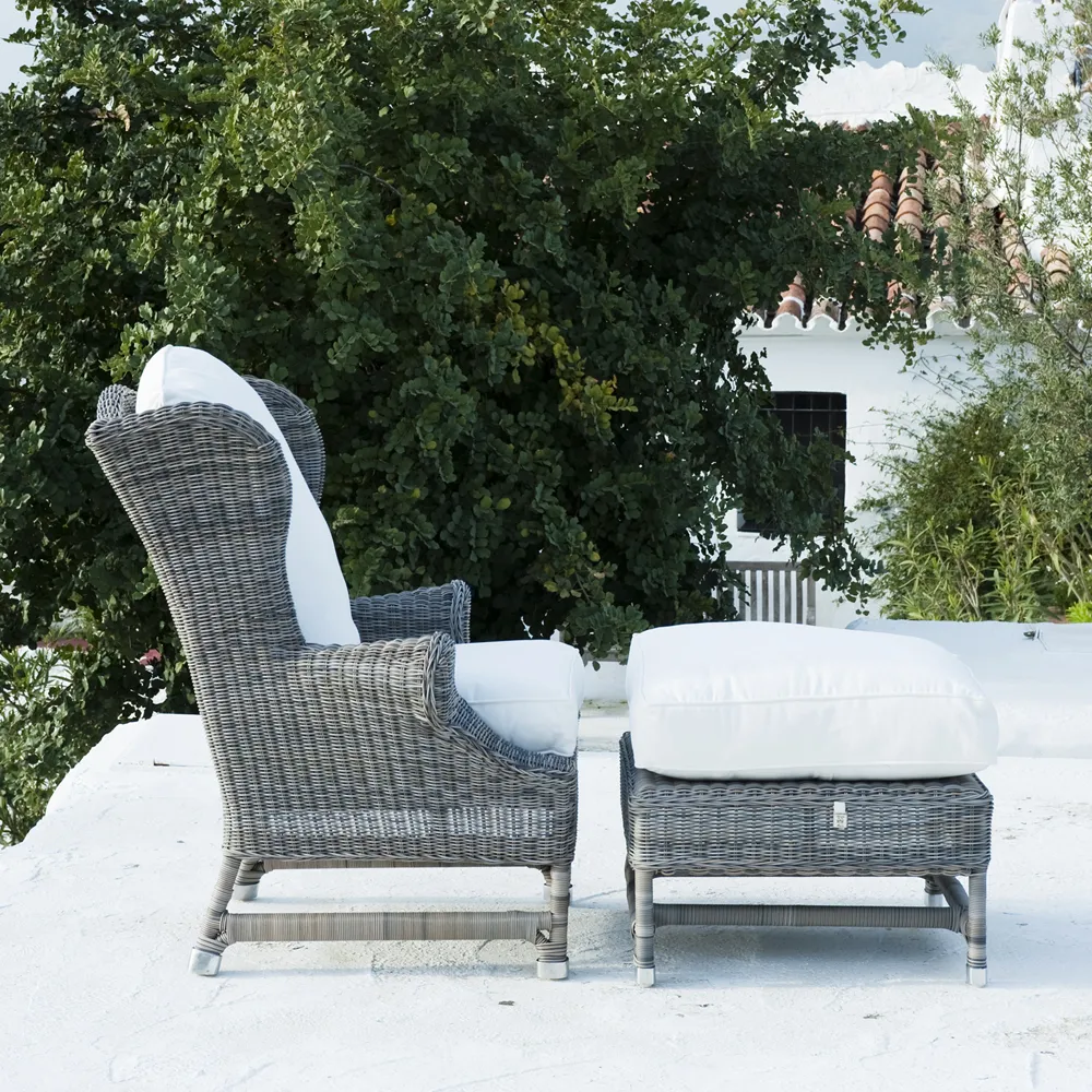 Nicolas öronlappsfåtölj konstrotting