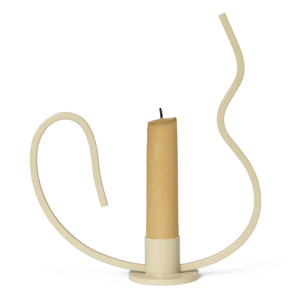 Valse Ljusstake låg Cashmere