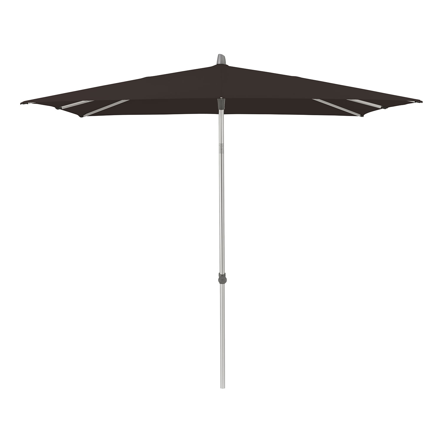 Alu-smart parasoll 200×200 cm kat.5 615 black
