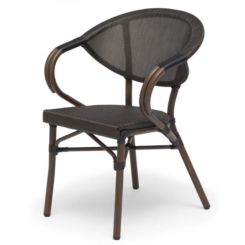 Äppelhed Caféstol Brun 