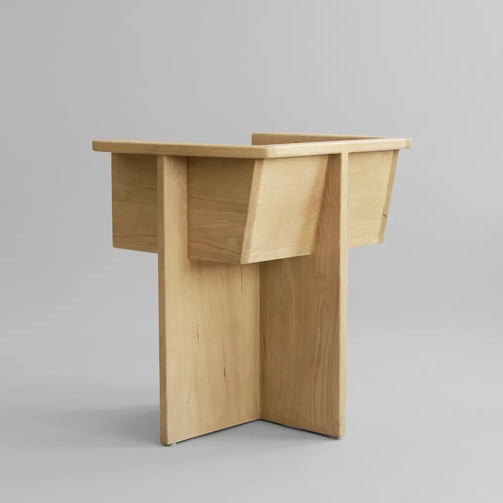Brutus Matstol- Natural Oak