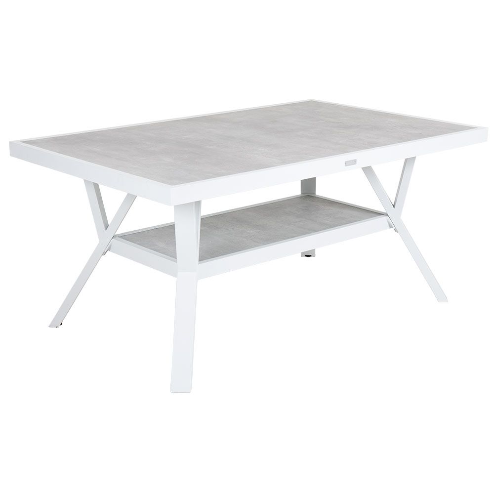 Samvaro soffbord 90×140 cm vit / grå