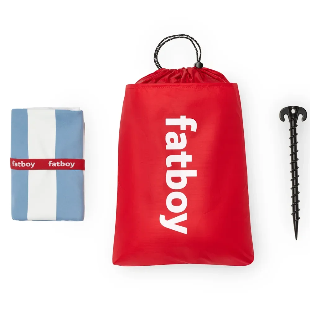 Beach Baggy Strandhandduk wave blue