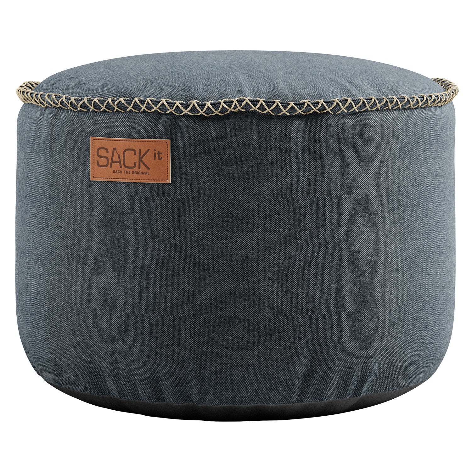 Sackit, Canvas puff blå/grön