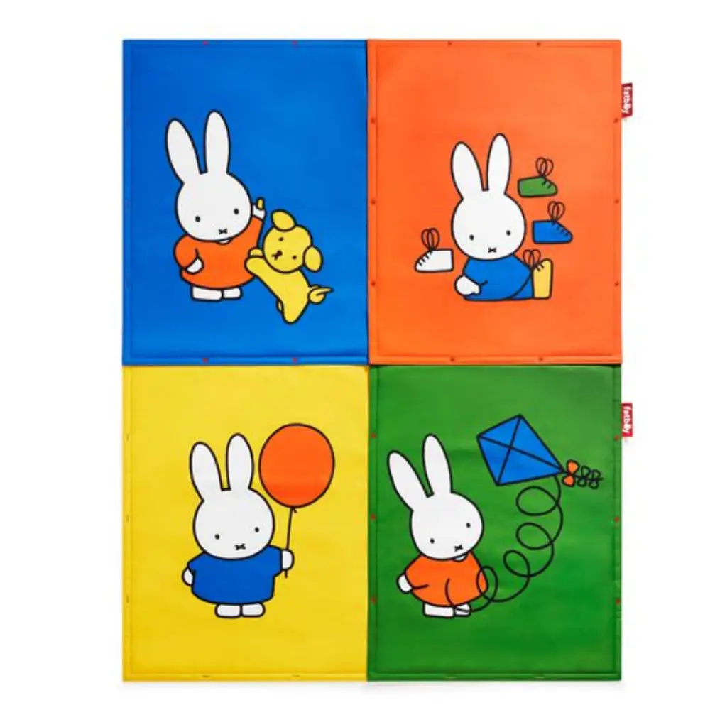 flying carpet x Miffy lekmatta 180x140 cm green