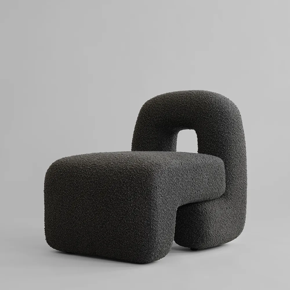 Daiku Loungefåtölj- Deep Taupe