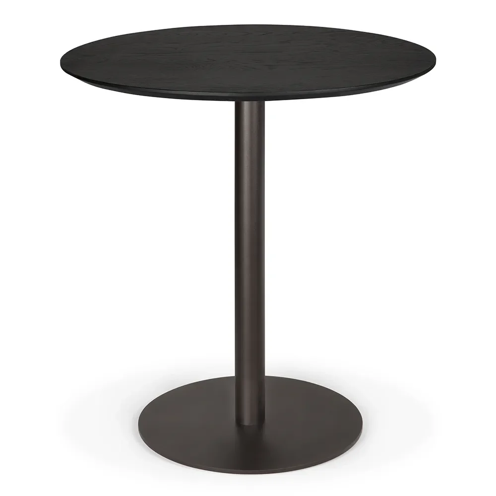 Ethnicraft, Blend bord 70 cm svart ek