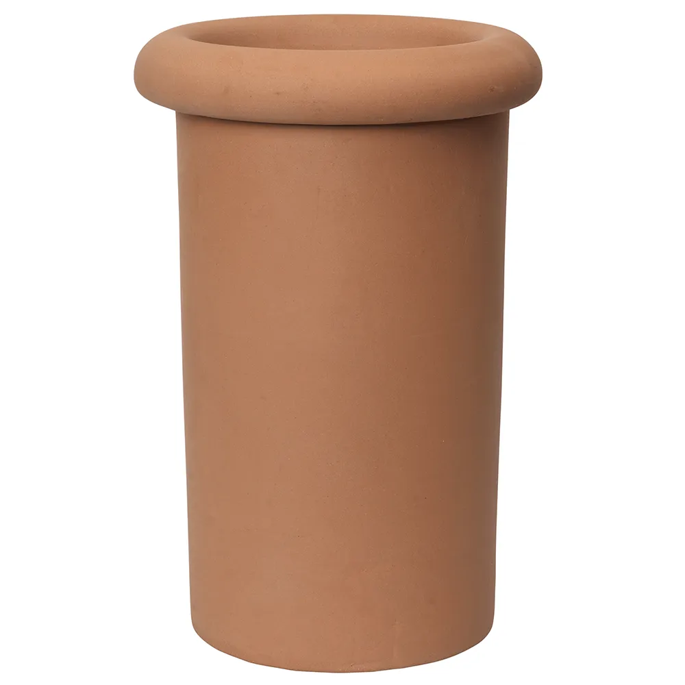 Produktfoto för Ferm Living - Rollo Pot - Blomkruka - H46 - Terracotta - W31 x D31 x H46 cm