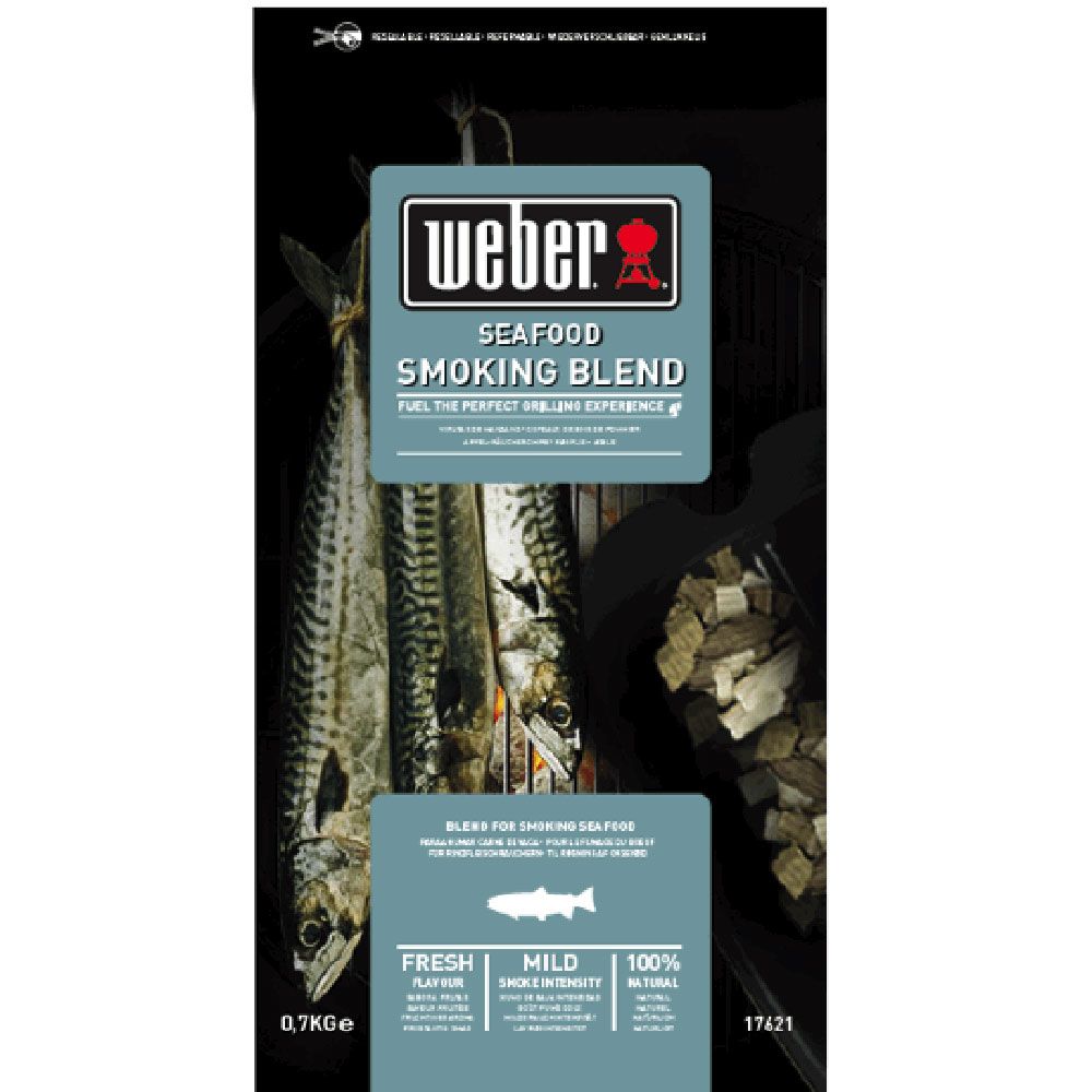 Weber Rökflis fisk och skaldjur 700g
