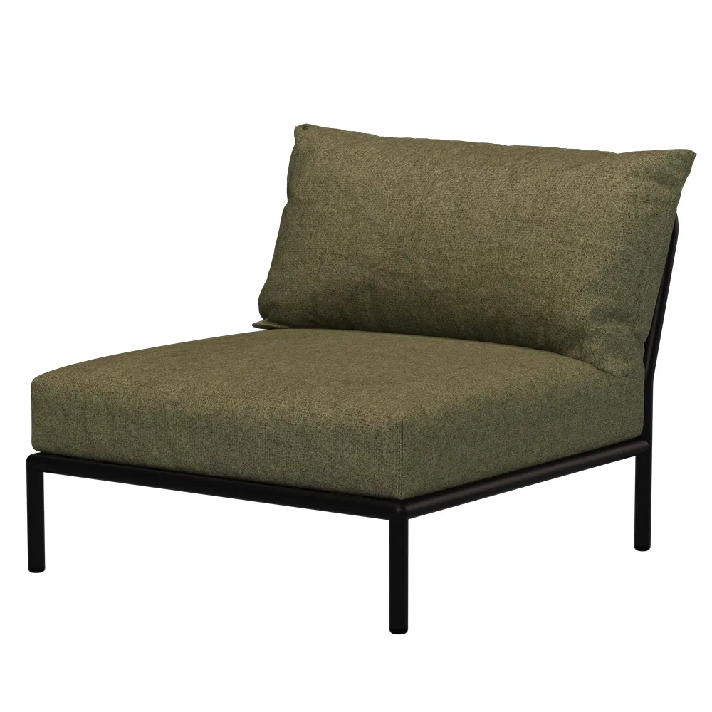 Produktfoto för Houe, Level 2 Fåtölj Moss/Dark grey