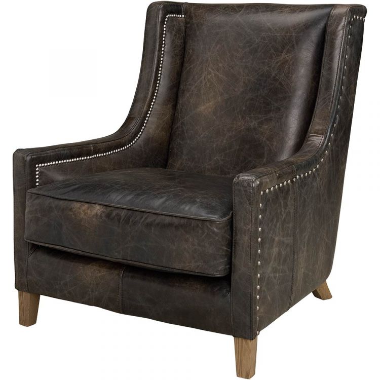 artwood, aw44 fåtölj leather fudge