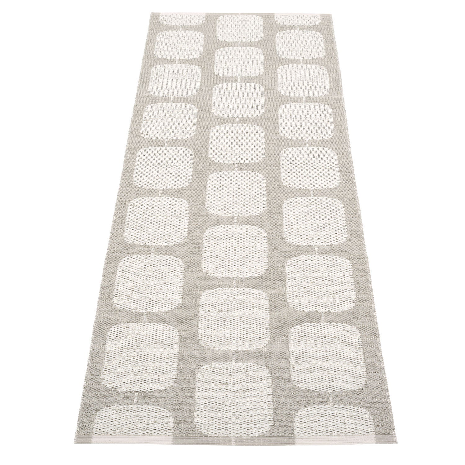 pappelina, sten matta 70x200 cm warm grey / fossil