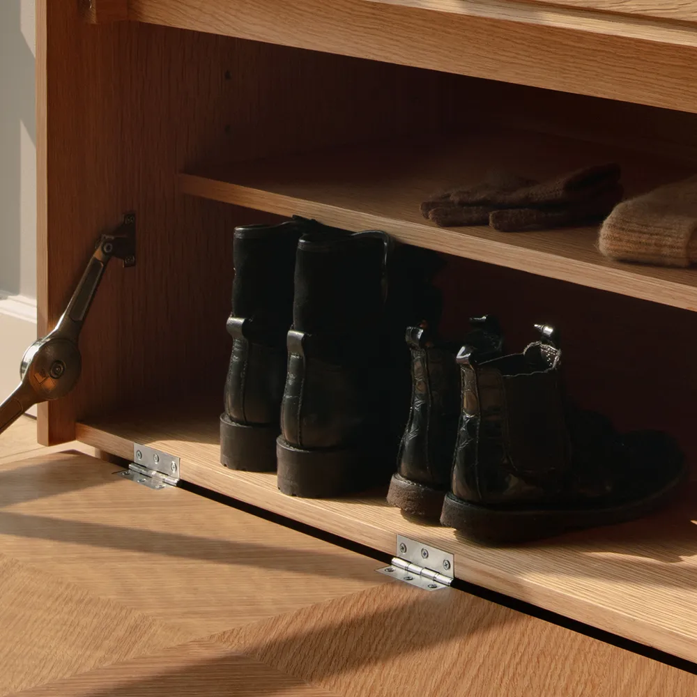 Förvaringsbänk Hideaway Rut – White Sands