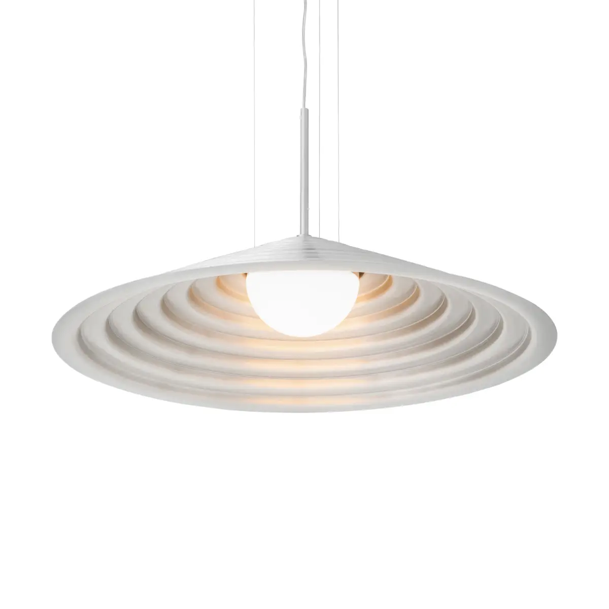 Chancery Taklampa Borstad Aluminium Ø75 cm
