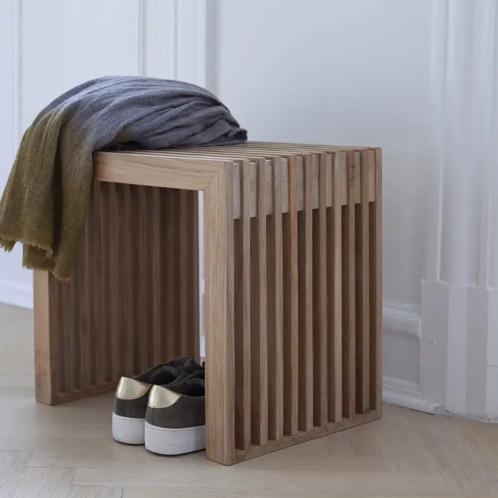 Cinas, Rib Pall/Sidobord Teak view 2
