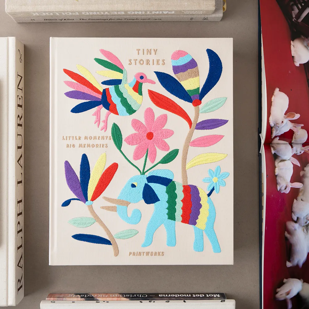 Broderat Fotoalbum - Tiny Stories