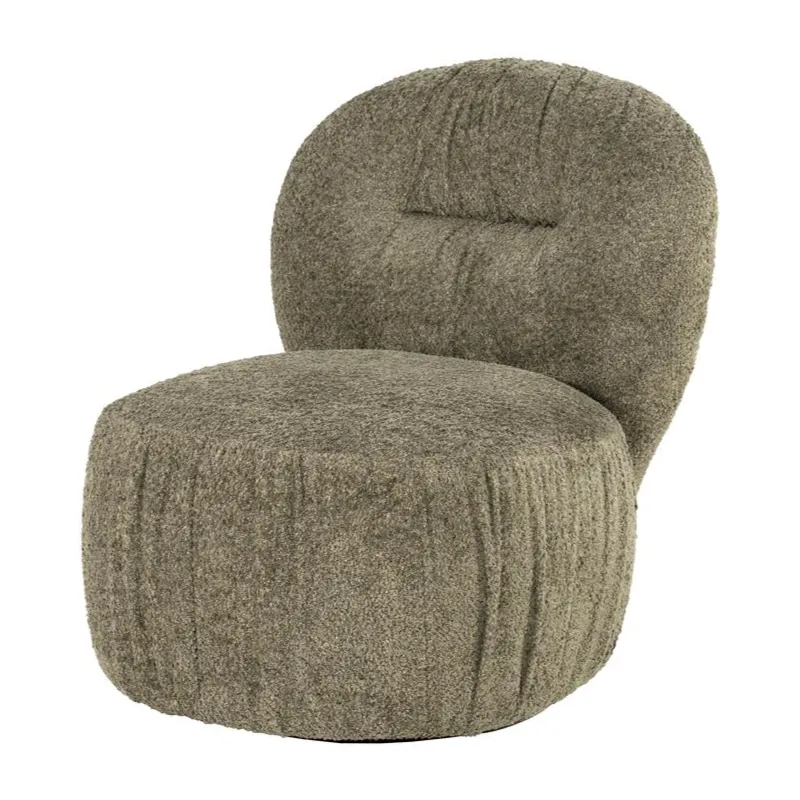 Roux fåtölj 72x91x76,5 cm polyester grön
