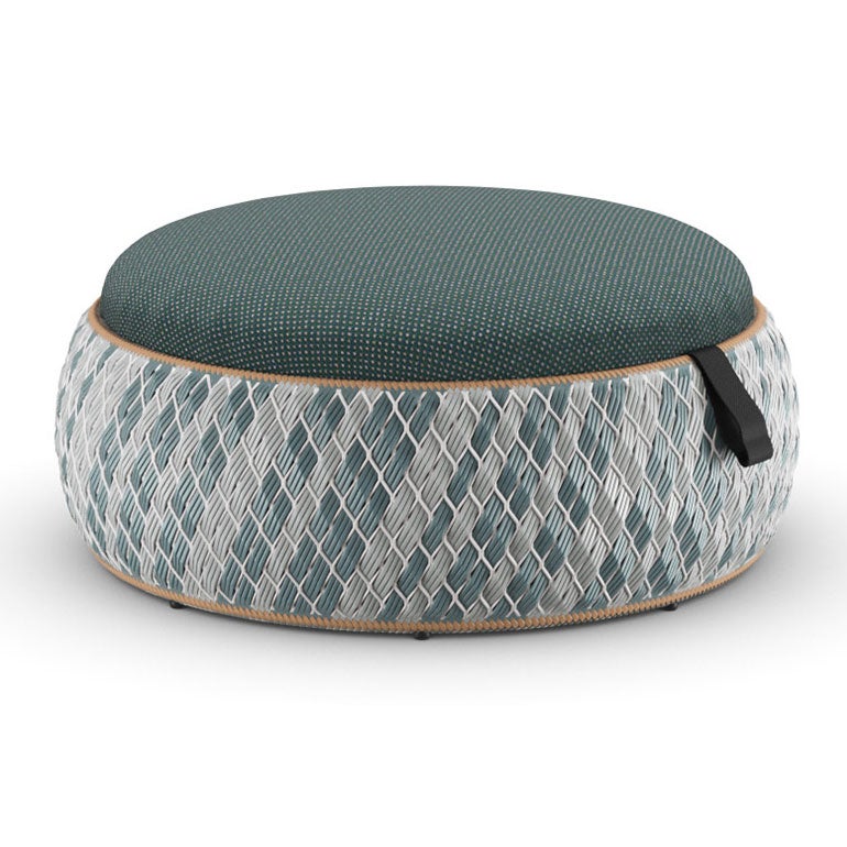 dedon, dala fotpall / bord bahamas