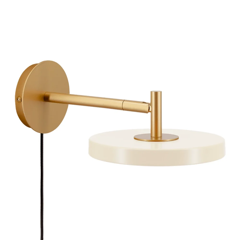 Umage, Asteria Wall Kort Vägglampa Ø15 cm Pearl White