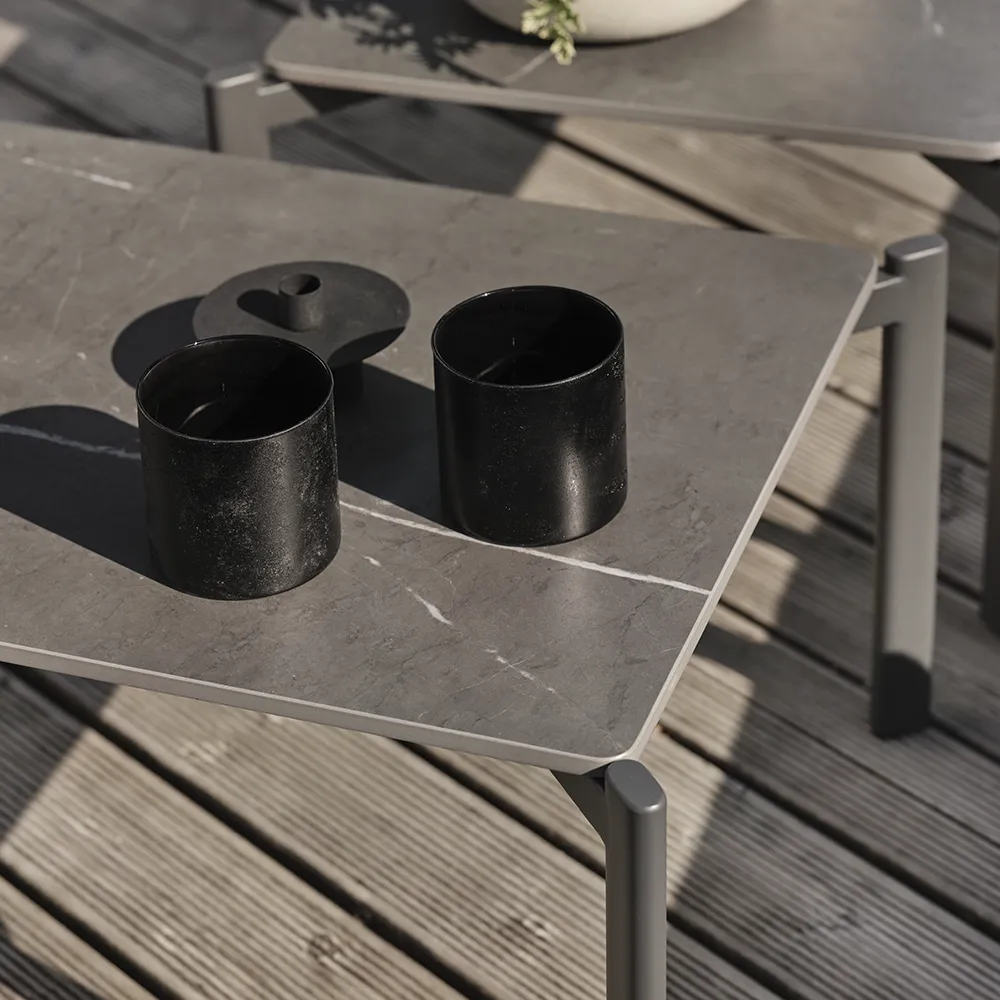 Hallavara soffbord 162x112 cm antracit 