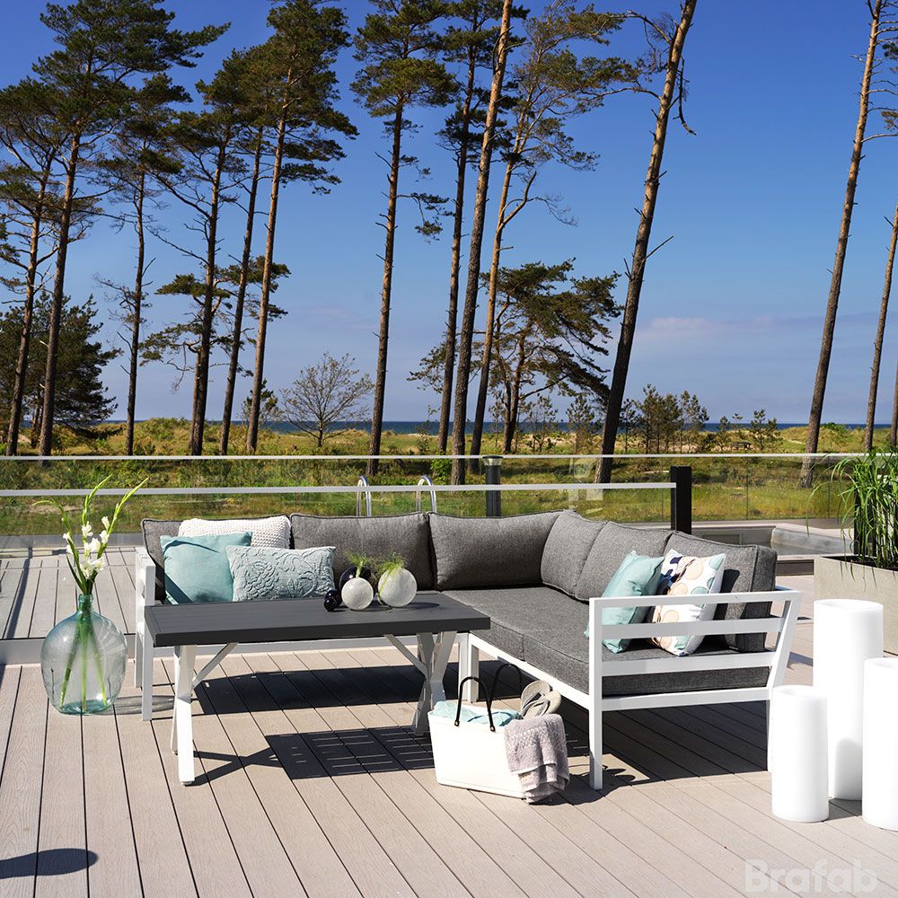 Weldon loungegrupp svart 