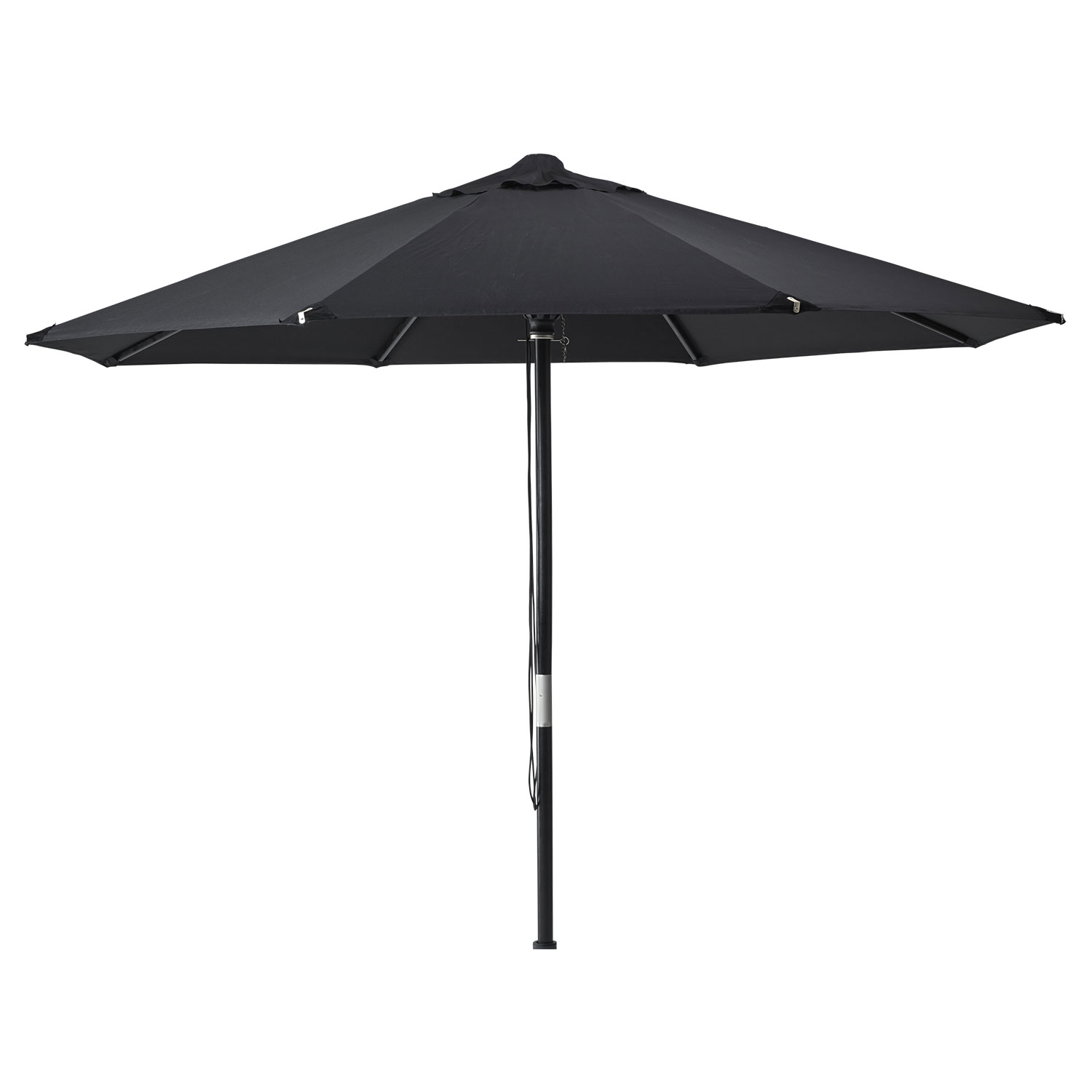 Cinas Capri nero parasoll 300 cm svart