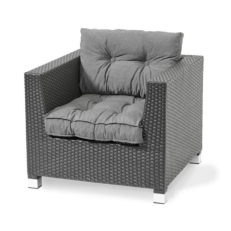 Kålle sittdyna B50-55 D50-55 cm Betonggrå