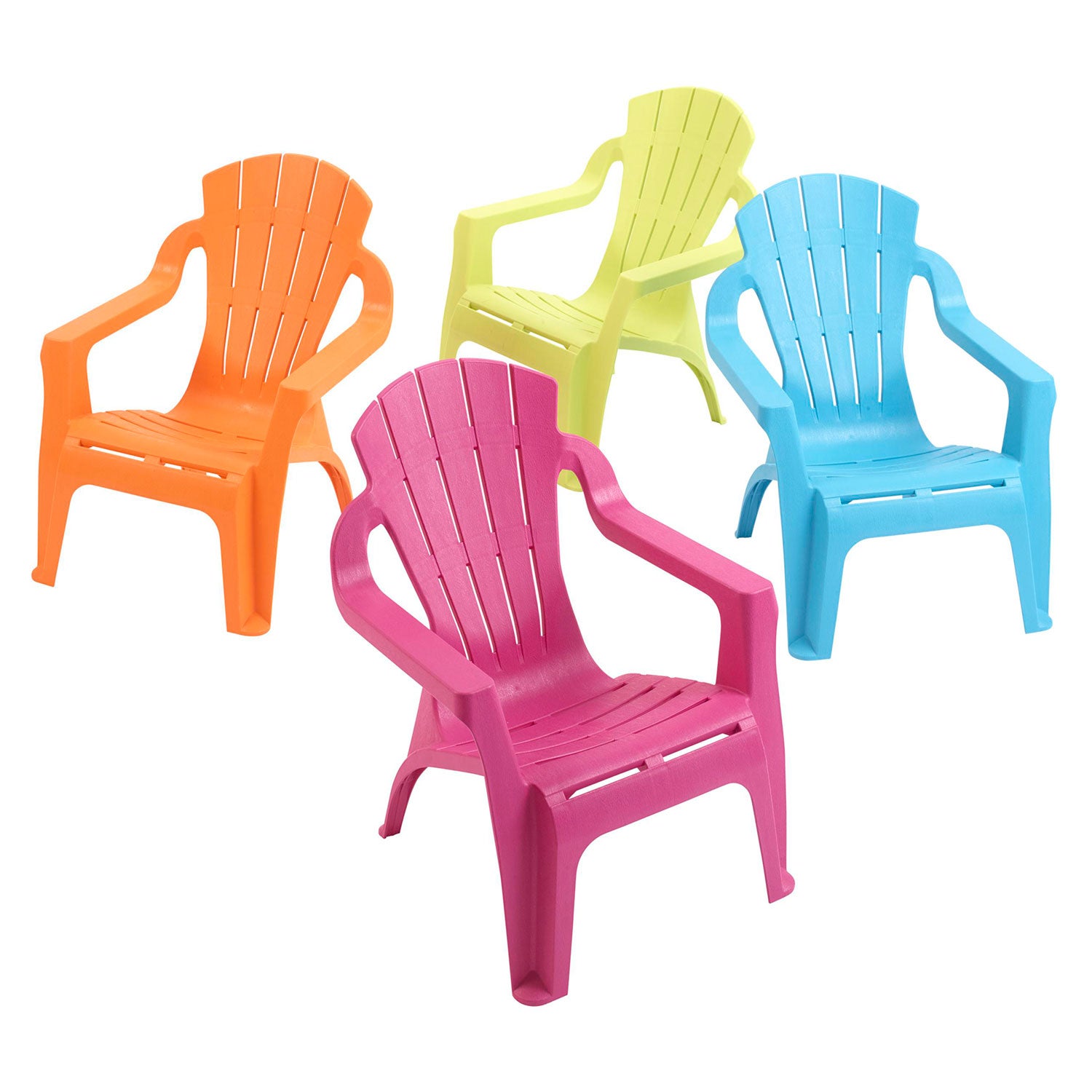 Brafab, Mini selva barnstol mixade färger plast