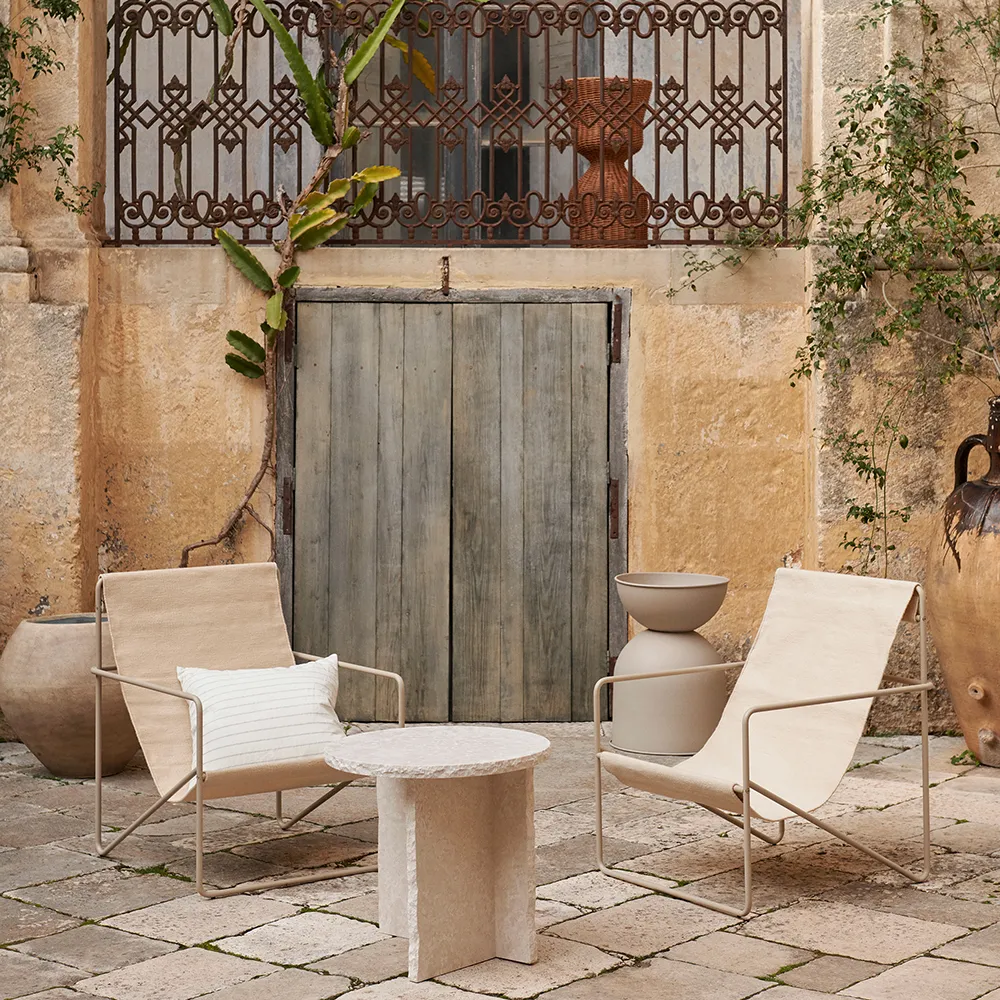 Desert Lounge Fåtölj Cashmere/Cloud