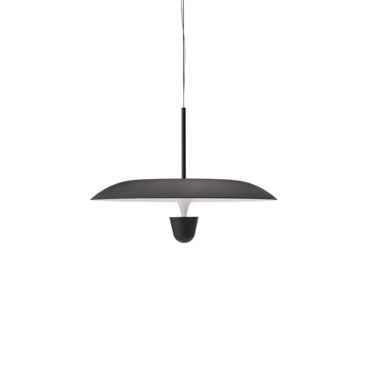 New Works, Kantarell Pendellampa Ø55 Svart
