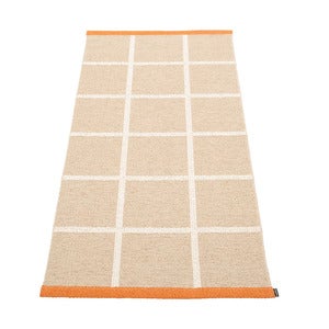 Vävd Matta Criss Beige 70x150 cm