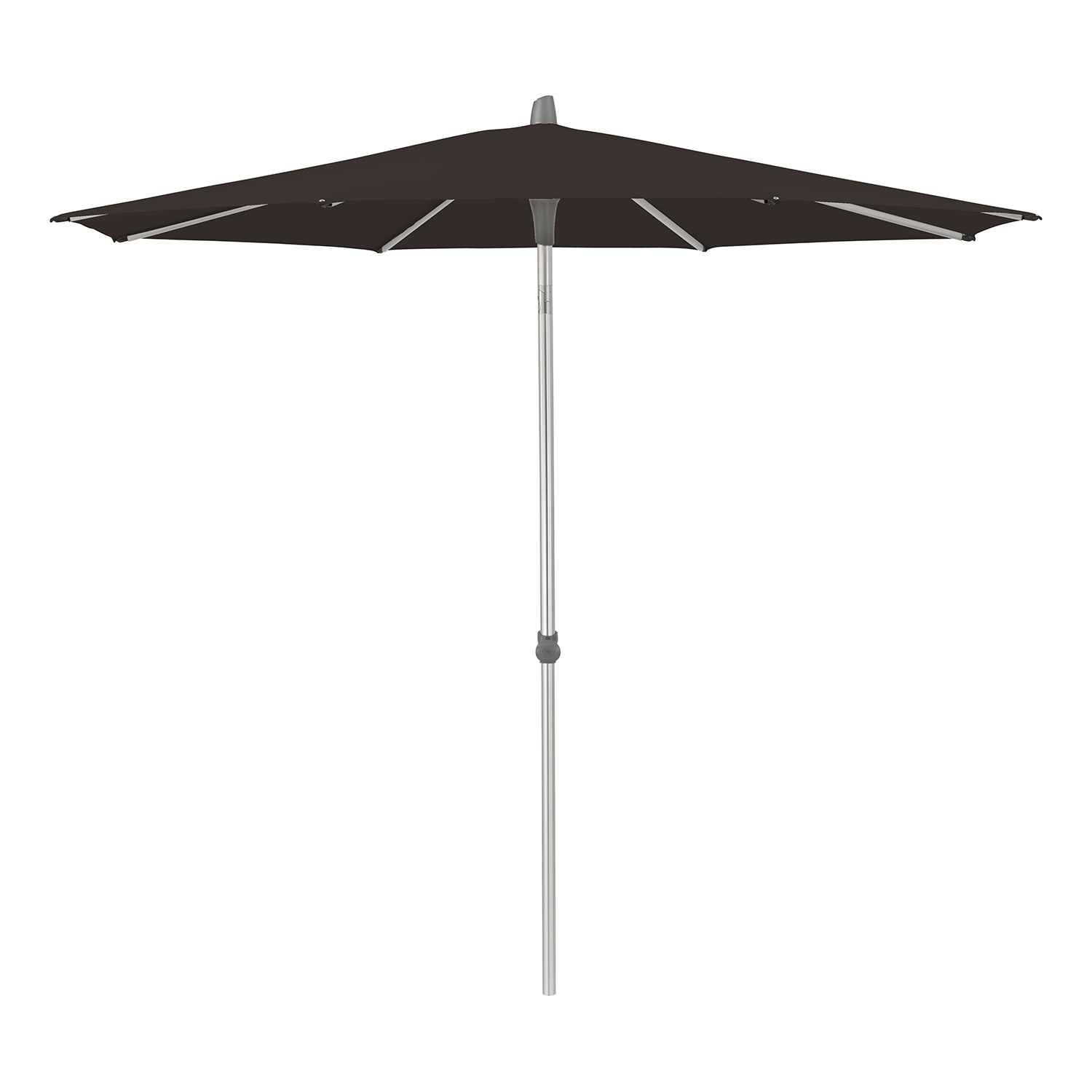 Glatz Alu-smart parasoll 250 cm kat.5 615 black