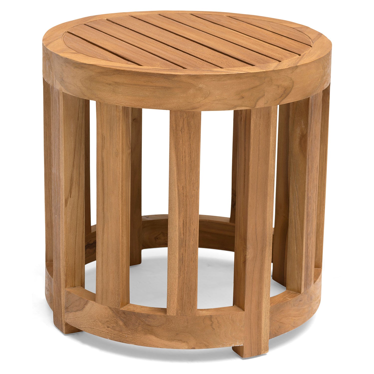 hillerstorp, lounge soffbord 50 cm teak