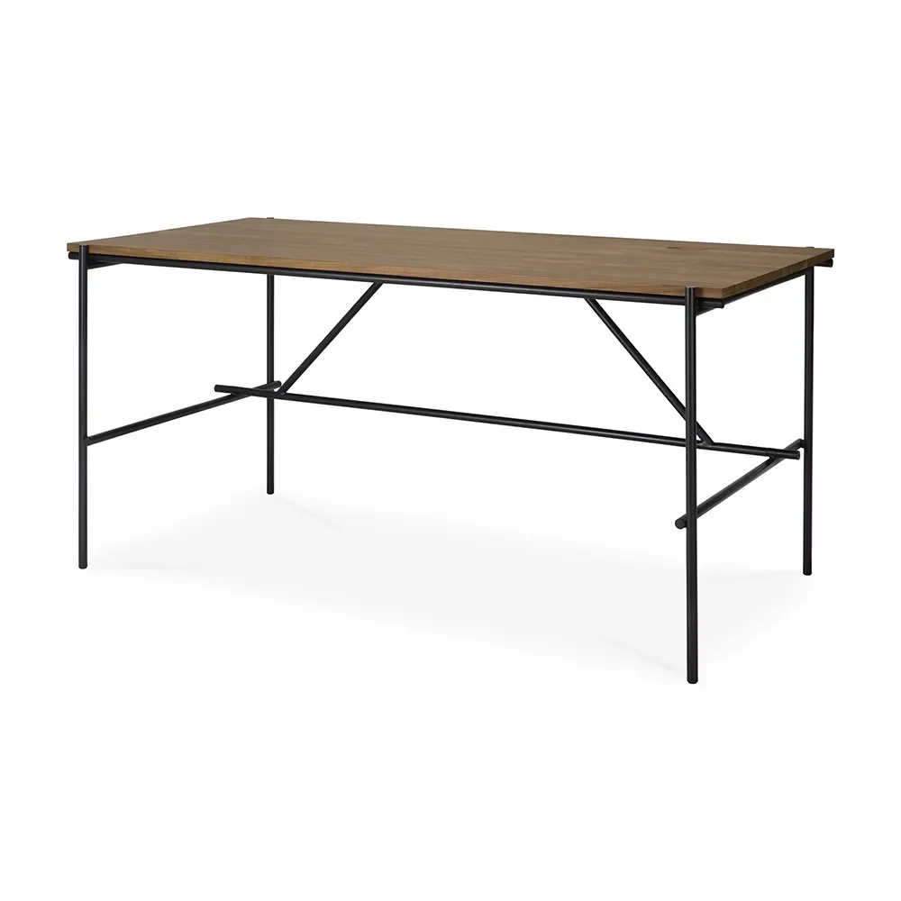 ethnicraft, oscar skrivbord 80x160 cm