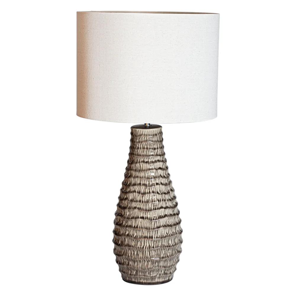 Bartha bordslampa brun/beige
