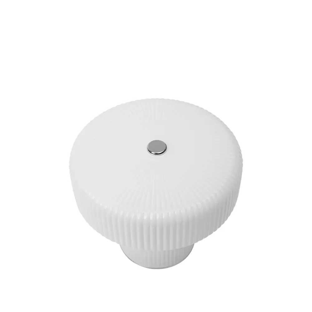 Munblåst Portabel Dimbar LED-Bordslampa Ripple