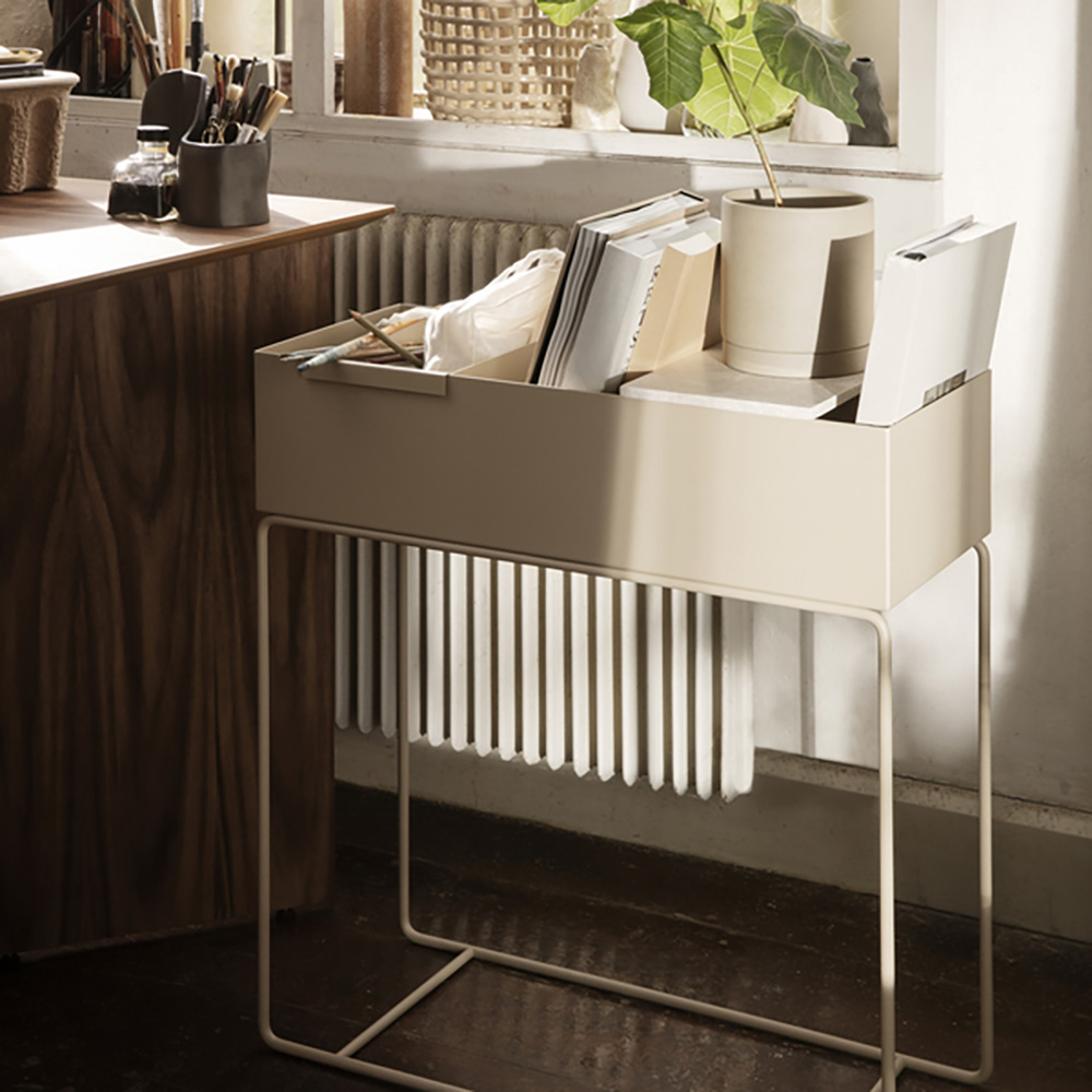 Alternativ bild 1 för ferm LIVING - Plant Box Light Grey ferm LIVING