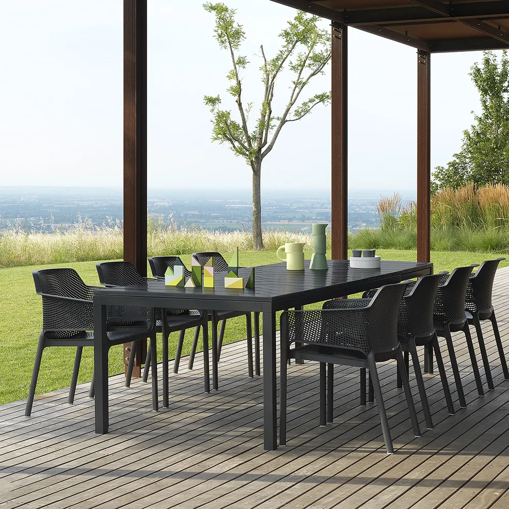 Rio Matbord 210/280x100cm Anthracite