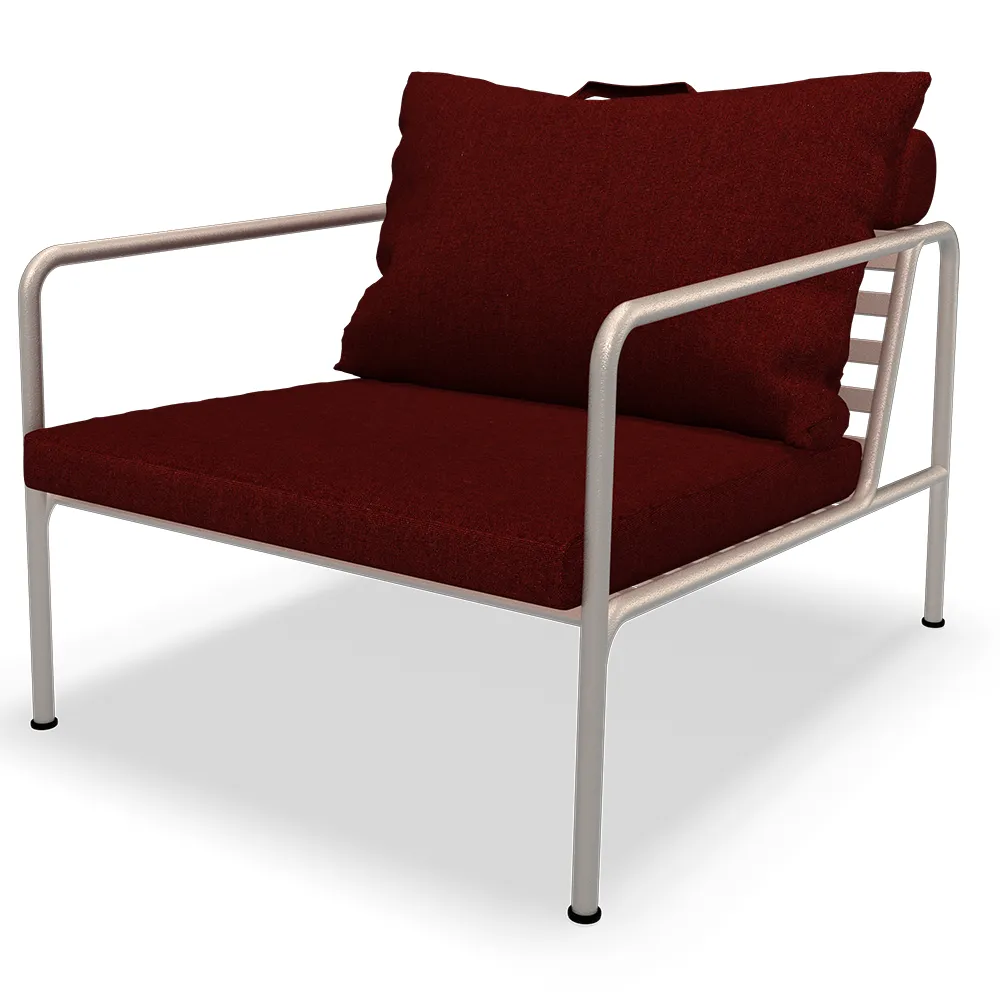 houe, avon fåtölj scarlet/white