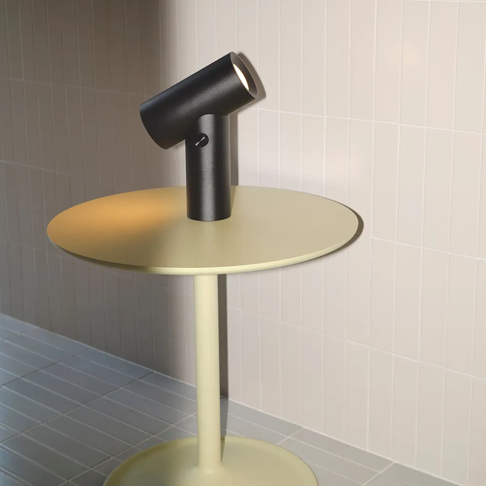 Portabel lampa utomhus Beam Black