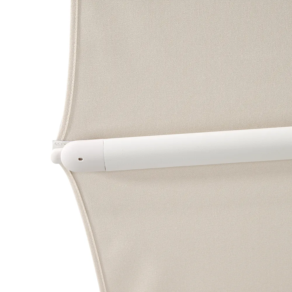 Smart parasoll 200 cm Kat.5 604 Cereal matt white