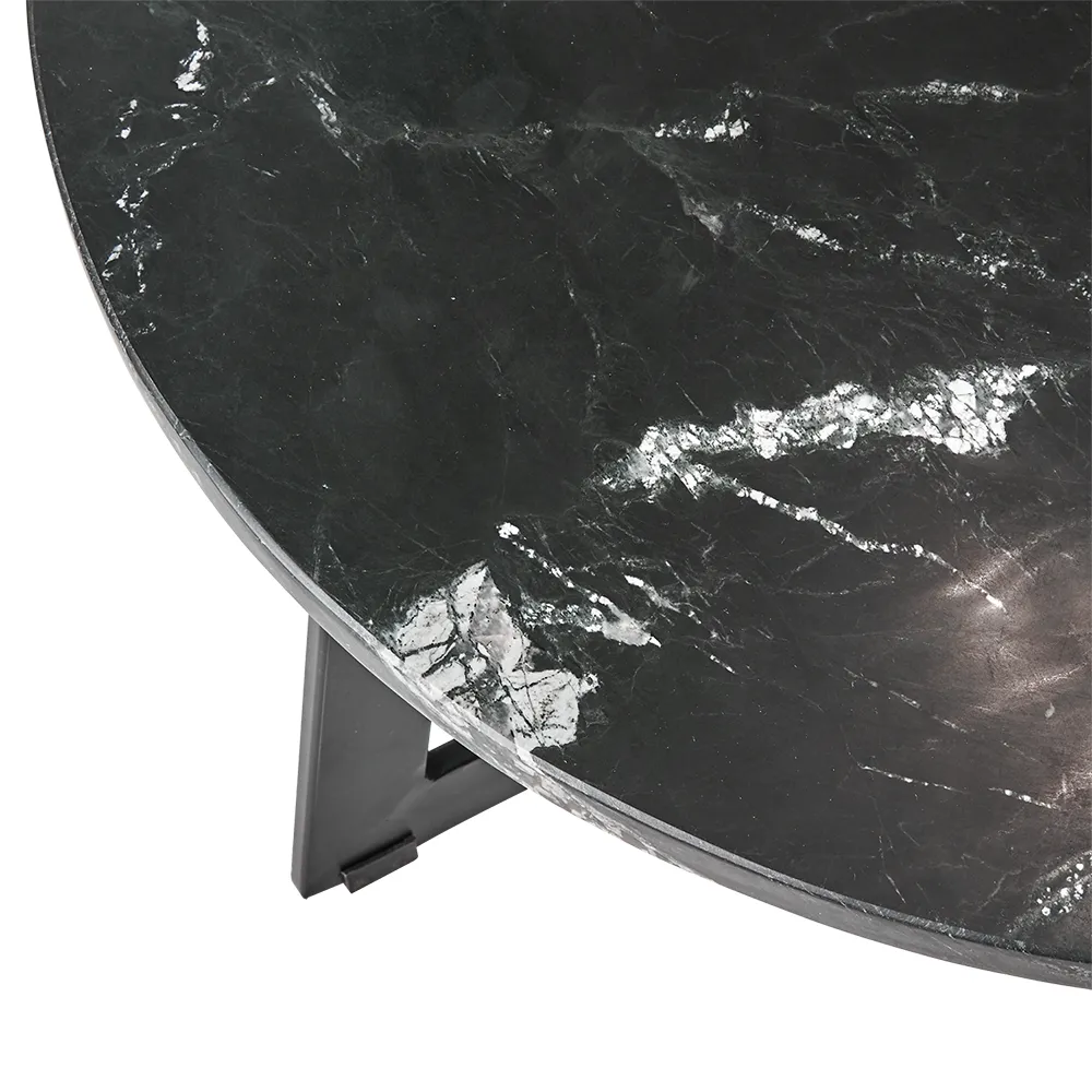 MILAN bord svart Ø70 cm