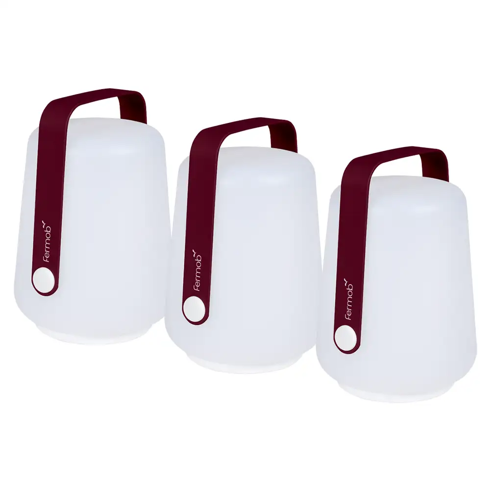 Fermob Balad Lampa H12 3-pack Black Cherry