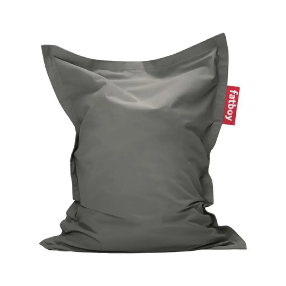 fatboy, junior canvas sittsäck recycled charcoal grey